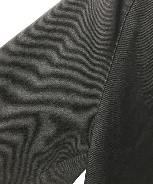 MARGARET HOWELL（マーガレットハウエル）MARGARET HOWELL (マーガレットハウエル) COTTON WOOL TWILL（コットン・ウール・ツイル）ショートコート ブラック サイズ:1の古着・服飾アイテム