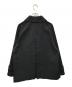 MARGARET HOWELL (マーガレットハウエル) COTTON WOOL TWILL（コットン・ウール・ツイル）ショートコート ブラック サイズ:1：14000円