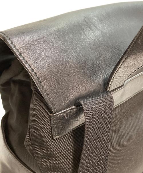 GUCCI（グッチ）GUCCI (グッチ) テクノキャンバス バックパック モード イタリア製 ブラックの古着・服飾アイテム