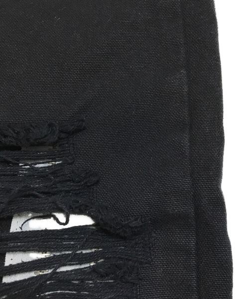 Hood By Air（フッドバイエアー）Hood By Air (フッドバイエアー) ダメージデニムパンツ ブラック サイズ:SIZE 32の古着・服飾アイテム