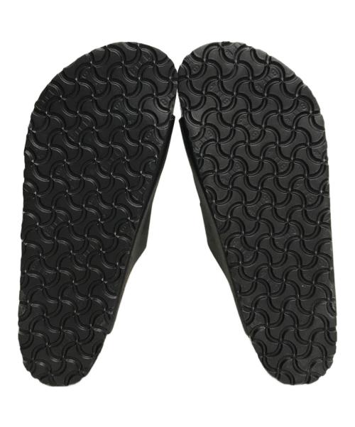BIRKENSTOCK（ビルケンシュトック）BIRKENSTOCK (ビルケンシュトック) arizona レザー ベルトサンダル ブラック×ブラウン サイズ:28.5cmの古着・服飾アイテム