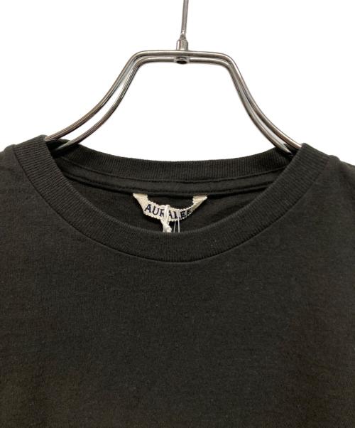 AURALEE（オーラリー）AURALEE (オーラリー) BRUSHED ORGANIC COTTON JERSEY TEE(ブラッシュド オーガニック コットン ジャージー ティー) 26SS ドメス 日本製 ブラック サイズ:SIZE 1 未使用品の古着・服飾アイテム