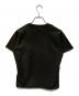 AURALEE (オーラリー) BRUSHED ORGANIC COTTON JERSEY TEE(ブラッシュド オーガニック コットン ジャージー ティー) 26SS ドメス 日本製 ブラック サイズ:SIZE 1 未使用品：12000円