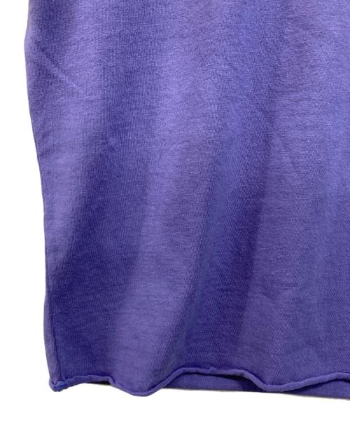 AURALEE（オーラリー）AURALEE (オーラリー) BRUSHED ORGANIC COTTON JERSEY TEE(ブラッシュド オーガニック コットン ジャージー ティー) 26SS ドメス 日本製 パープル サイズ:SIZE 1 未使用品の古着・服飾アイテム