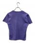 AURALEE (オーラリー) BRUSHED ORGANIC COTTON JERSEY TEE(ブラッシュド オーガニック コットン ジャージー ティー) 26SS ドメス 日本製 パープル サイズ:SIZE 1 未使用品：12000円