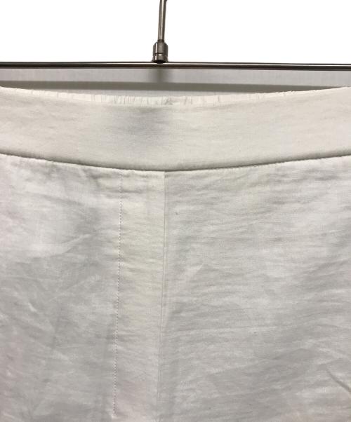 theory（セオリー）theory (セオリー) ストレッチリネンストレートプルオンパンツ Good Crunch ホワイト サイズ:SIZE 00 未使用品の古着・服飾アイテム