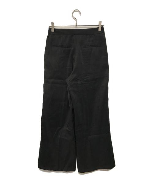 theory luxe（セオリーリュクス）theory luxe (セオリーリュクス) ピンタックワイドレッグパンツ - Sora - D  26SS販売アイテムoby ブラック サイズ:SIZE 36の古着・服飾アイテム