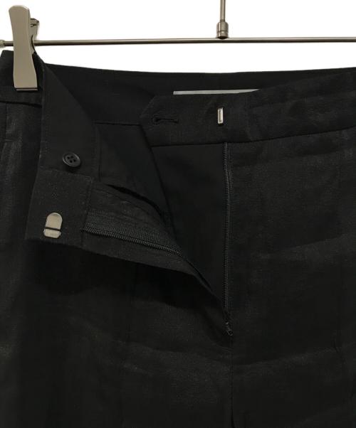 theory luxe（セオリーリュクス）theory luxe (セオリーリュクス) ピンタックワイドレッグパンツ - Sora - D  26SS販売アイテムoby ブラック サイズ:SIZE 36の古着・服飾アイテム
