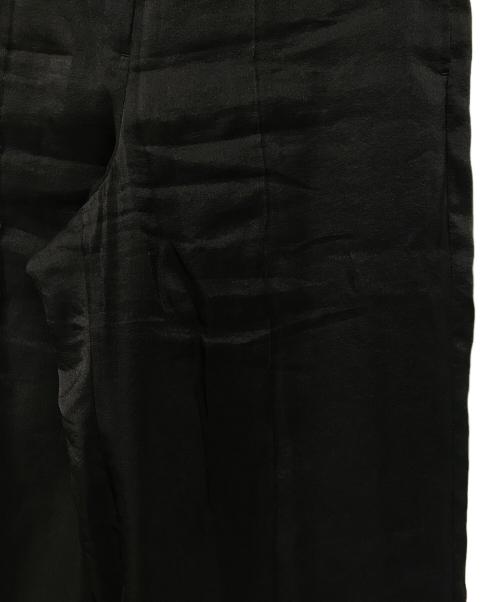 theory luxe（セオリーリュクス）theory luxe (セオリーリュクス) ピンタックワイドレッグパンツ - Sora - D  26SS販売アイテムoby ブラック サイズ:SIZE 36の古着・服飾アイテム