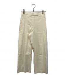 theory（セオリー）の古着「Good Crunch Wash Straight Pull On Pant(グッド クランチ ウォッシュ ストレート プル オン パンツ)」｜アイボリー