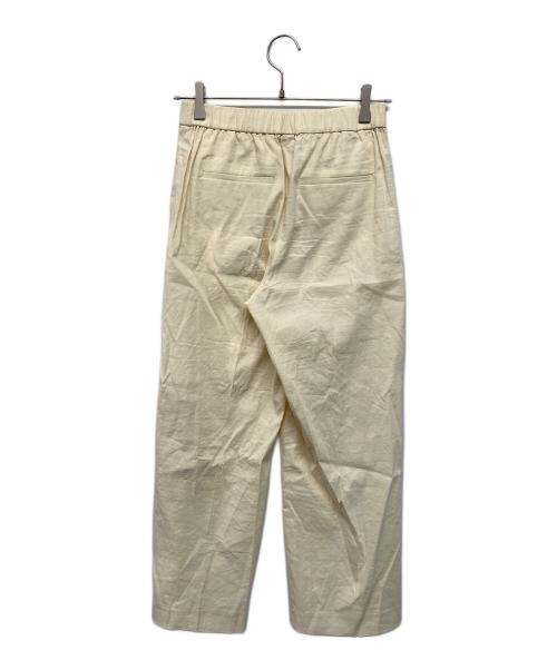 theory（セオリー）theory (セオリー) Good Crunch Wash Straight Pull On Pant(グッド クランチ ウォッシュ ストレート プル オン パンツ) アイボリー サイズ:SIZE 00 未使用品の古着・服飾アイテム