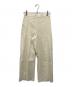 theory（セオリー）の古着「Good Crunch Wash Straight Pull On Pant(グッド クランチ ウォッシュ ストレート プル オン パンツ)」｜アイボリー