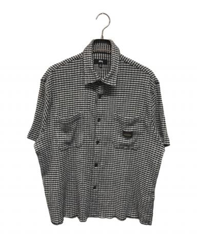中古・古着通販】stussy (ステューシー) CRINKLED CHECK SS SHIRT