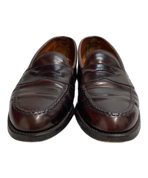 Alden（オールデン）ALDEN (オールデン) コードバン ペニーローファー シェルコードバン アメリカ製 ブラウン サイズ:SIZE 6 1/2Dの古着・服飾アイテム