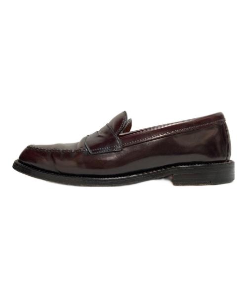 Alden（オールデン）ALDEN (オールデン) コードバン ペニーローファー シェルコードバン アメリカ製 ブラウン サイズ:SIZE 6 1/2Dの古着・服飾アイテム