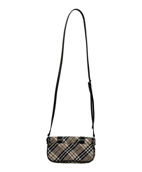 BURBERRY BLUE LABEL（バーバリー ブルー レーベル）BURBERRY BLUE LABEL (バーバリー ブルー レーベル) 2WAYノヴァチェックサッチェルバッグ ベージュ×ブラックの古着・服飾アイテム