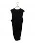 RICK OWENS (リックオウエンス) 15AW ロングタンクトップ ノースリーブワンピース モード オリーブ サイズ:XS：12000円