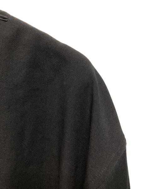 Yohji Yamamoto pour homme（ヨウジヤマモト プールオム）Yohji Yamamoto pour homme REPLICA Embroidery Tunic Shirt(レプリカ エンブロイダリー チュニック シャツ) 日本製 ドメス モード ブラック サイズ:SIZE 3の古着・服飾アイテム