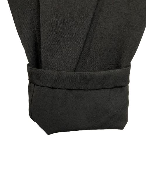 Yohji Yamamoto pour homme（ヨウジヤマモト プールオム）Yohji Yamamoto pour homme REPLICA Embroidery Tunic Shirt(レプリカ エンブロイダリー チュニック シャツ) 日本製 ドメス モード ブラック サイズ:SIZE 3の古着・服飾アイテム