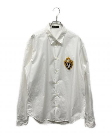 中古・古着通販】VERSACE (ヴェルサーチェ) フロントパッチシャツ