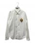 VERSACE（ヴェルサーチェ）の古着「フロントパッチシャツ」｜ホワイト