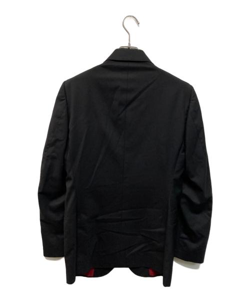 GUCCI（グッチ）GUCCI (グッチ) ウールノッチドラペル テーラードジャケット 2B ブラック サイズ:7-44Rの古着・服飾アイテム