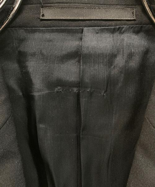 GUCCI（グッチ）GUCCI (グッチ) ウールノッチドラペル テーラードジャケット 2B ブラック サイズ:7-44Rの古着・服飾アイテム