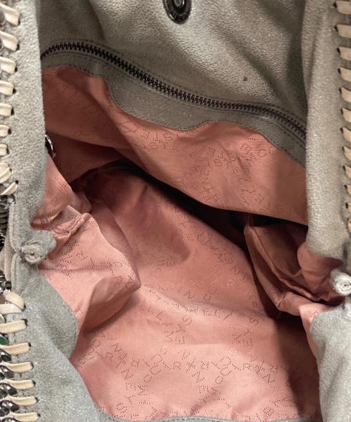 STELLA McCARTNEY（ステラマッカートニー）STELLA McCARTNEY (ステラマッカートニー) ファラベラ タイニー 2WAY チェーンショルダーバッグ グレーの古着・服飾アイテム