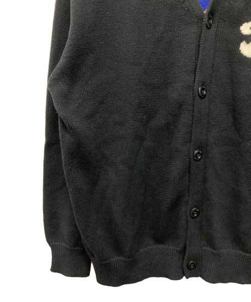 Hysteric Glamour（ヒステリックグラマー）Hysteric Glamour (ヒステリックグラマー) AFRO GIRL編込 カーディガン ブラック サイズ:Mの古着・服飾アイテム