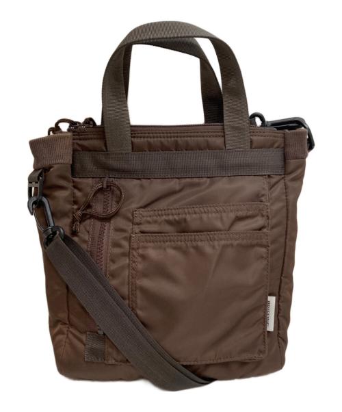 BRIEFING（ブリーフィング）BRIEFING (ブリーフィング) 2WAYショルダーバッグ 2WAYプロテクショントートミニ ブラウン/BROWN(023)の古着・服飾アイテム