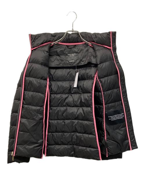 Kate Spade（ケイトスペード）Kate Spade (ケイトスペード) ライトダウンジャケット ブラック サイズ:SIZE XS 未使用品の古着・服飾アイテム