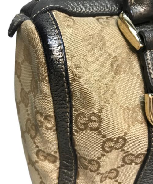 GUCCI（グッチ）GUCCI (グッチ) GGキャンバス ミニボストンバッグ ベージュの古着・服飾アイテム
