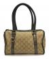 GUCCI (グッチ) GGキャンバス ミニボストンバッグ ベージュ：30000円