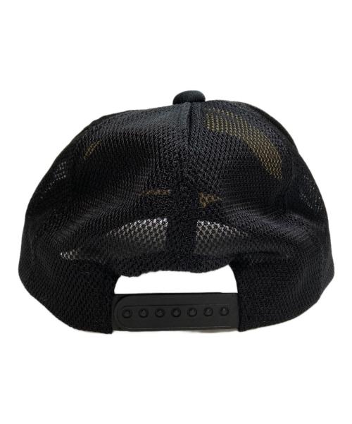Hysteric Glamour（ヒステリックグラマー）Hysteric Glamour (ヒステリックグラマー) Ridin'Easy Mesh Cap ライディンイージー メッシュキャップ ブラック×ホワイト サイズ:Freeの古着・服飾アイテム