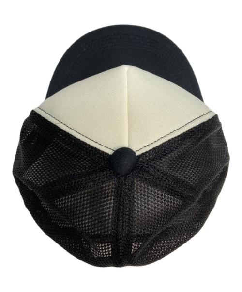 Hysteric Glamour（ヒステリックグラマー）Hysteric Glamour (ヒステリックグラマー) Ridin'Easy Mesh Cap ライディンイージー メッシュキャップ ブラック×ホワイト サイズ:Freeの古着・服飾アイテム