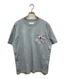 sacai×Carhartt WIP（サカイ×カーハート ワーク イン プログレス）の古着「23AWポケットTシャツ」｜ブルー