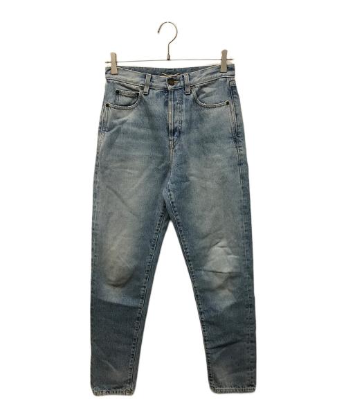 Saint Laurent Paris（サンローランパリ）Saint Laurent Paris (サンローランパリ) デニムパンツ スカイブルー サイズ:66cm(W26)の古着・服飾アイテム