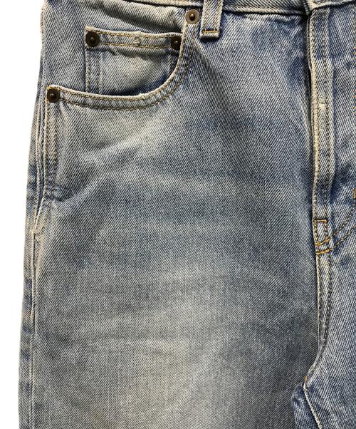Saint Laurent Paris（サンローランパリ）Saint Laurent Paris (サンローランパリ) デニムパンツ スカイブルー サイズ:66cm(W26)の古着・服飾アイテム