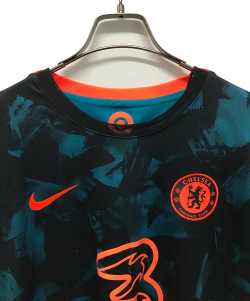 NIKE（ナイキ）NIKE (ナイキ) チェルシーFC ゲームシャツ ネイビー×ブラック サイズ:XLの古着・服飾アイテム