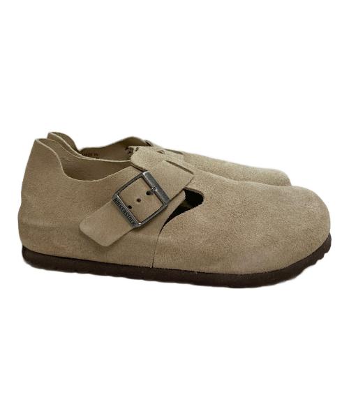 BIRKENSTOCK（ビルケンシュトック）BIRKENSTOCK (ビルケンシュトック) ロンドン サボサンダル スエード ベージュ/トープ サイズ:37の古着・服飾アイテム