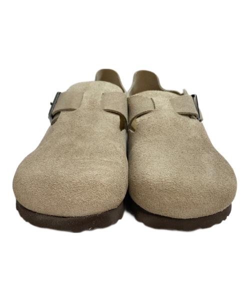 BIRKENSTOCK（ビルケンシュトック）BIRKENSTOCK (ビルケンシュトック) ロンドン サボサンダル スエード ベージュ/トープ サイズ:37の古着・服飾アイテム