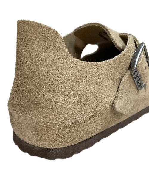 BIRKENSTOCK（ビルケンシュトック）BIRKENSTOCK (ビルケンシュトック) ロンドン サボサンダル スエード ベージュ/トープ サイズ:37の古着・服飾アイテム