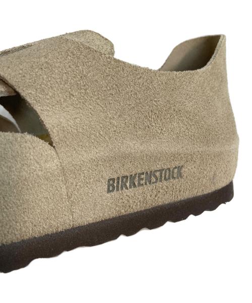 BIRKENSTOCK（ビルケンシュトック）BIRKENSTOCK (ビルケンシュトック) ロンドン サボサンダル スエード ベージュ/トープ サイズ:37の古着・服飾アイテム