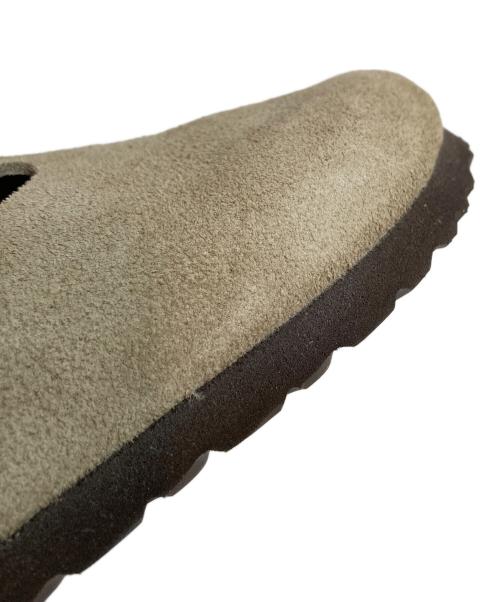 BIRKENSTOCK（ビルケンシュトック）BIRKENSTOCK (ビルケンシュトック) ロンドン サボサンダル スエード ベージュ/トープ サイズ:37の古着・服飾アイテム