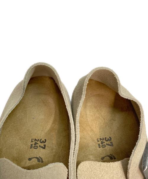 BIRKENSTOCK（ビルケンシュトック）BIRKENSTOCK (ビルケンシュトック) ロンドン サボサンダル スエード ベージュ/トープ サイズ:37の古着・服飾アイテム