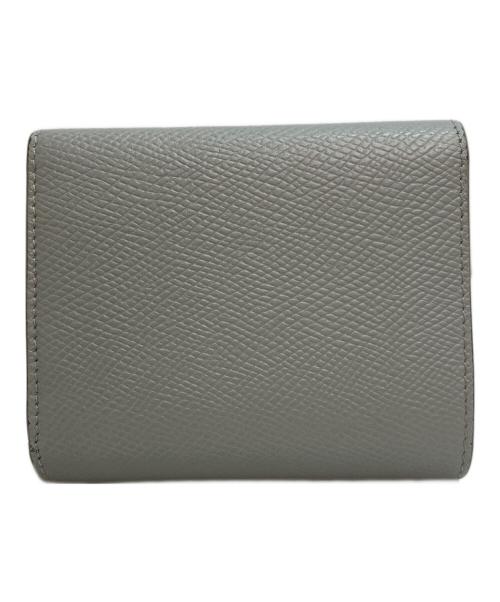 CELINE（セリーヌ）CELINE (セリーヌ) 2つ折り財布 レザー スカイブルーの古着・服飾アイテム
