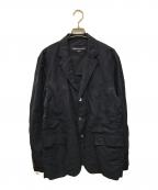 COMME des GARCONS HOMMEコムデギャルソン オム）の古着「リネンテーラードジャケット」｜ネイビー