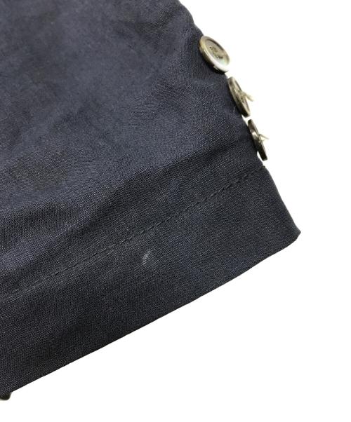 COMME des GARCONS HOMME（コムデギャルソン オム）COMME des GARCONS HOMME (コムデギャルソン オム) リネンテーラードジャケット ネイビー サイズ:Mの古着・服飾アイテム