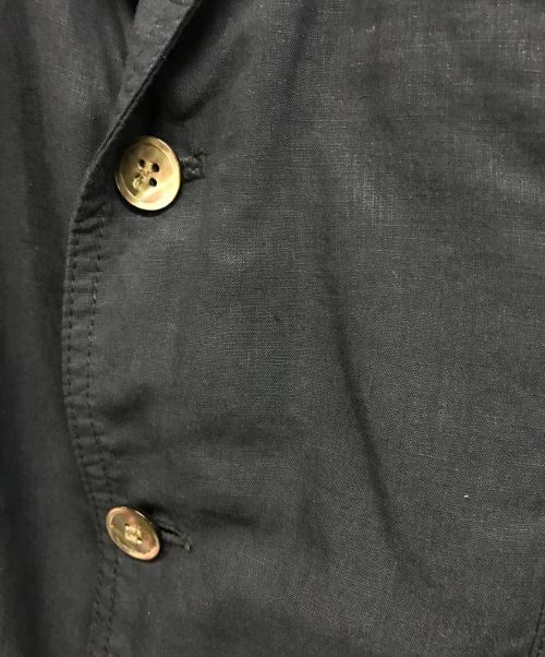 COMME des GARCONS HOMME（コムデギャルソン オム）COMME des GARCONS HOMME (コムデギャルソン オム) リネンテーラードジャケット ネイビー サイズ:Mの古着・服飾アイテム