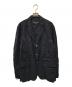 COMME des GARCONS HOMME（コムデギャルソン オム）の古着「リネンテーラードジャケット」｜ネイビー